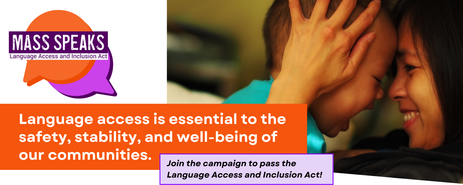 Language access is essential to the safety, stability, and well-being of our communities. Join the campaign to pass the Language Access and Inclusion Act!