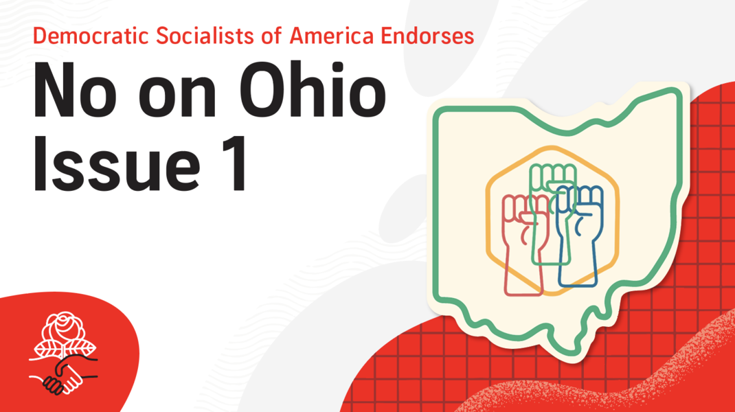 DSA endorses No on Issue 1, Ohio
