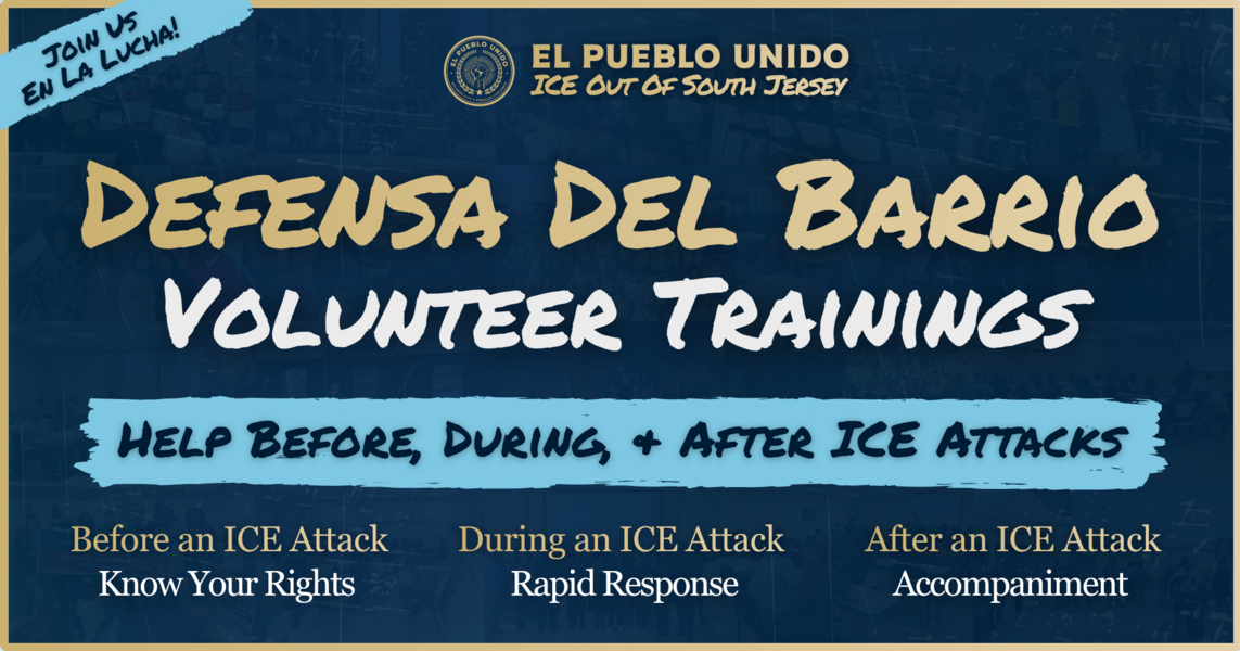 Community Defense Volunteer Trainings