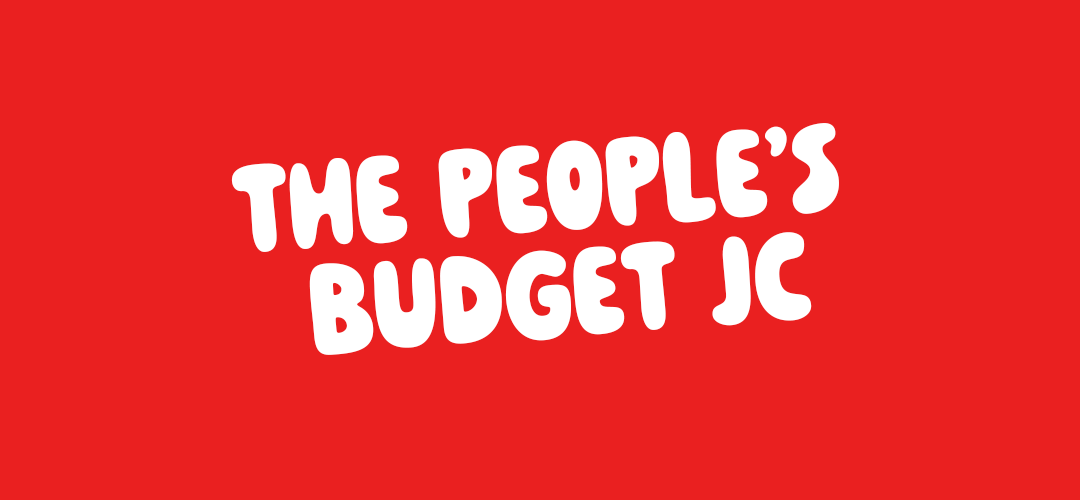 "The people's budget jc"