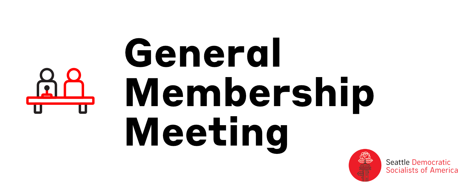 Minimalist line icon of two figures, one using black lines and one using red, before a table with microphone, suggesting testimony or a meeting.