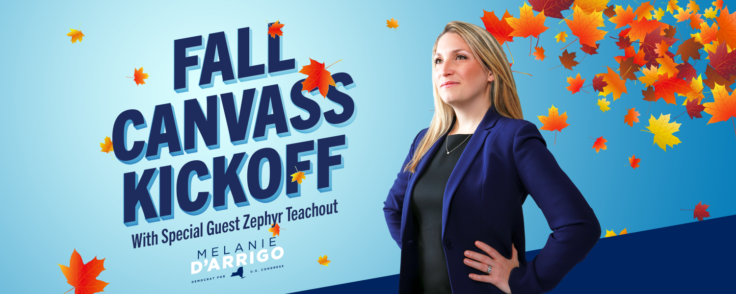 Fall Canvass Kickoff with special guest Zephyr Teachout