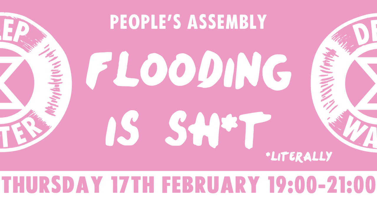 Flooding is Shit banner