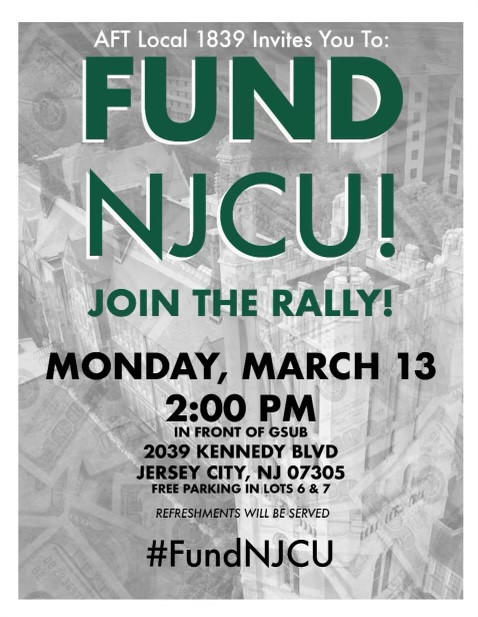 Rally to #FundNJCU