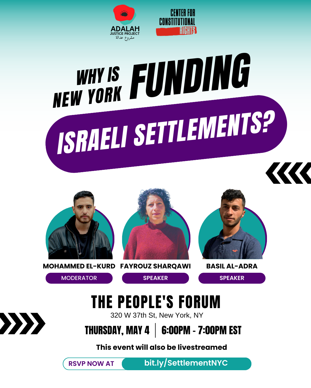 Why is New York Funding Israeli Settlements?