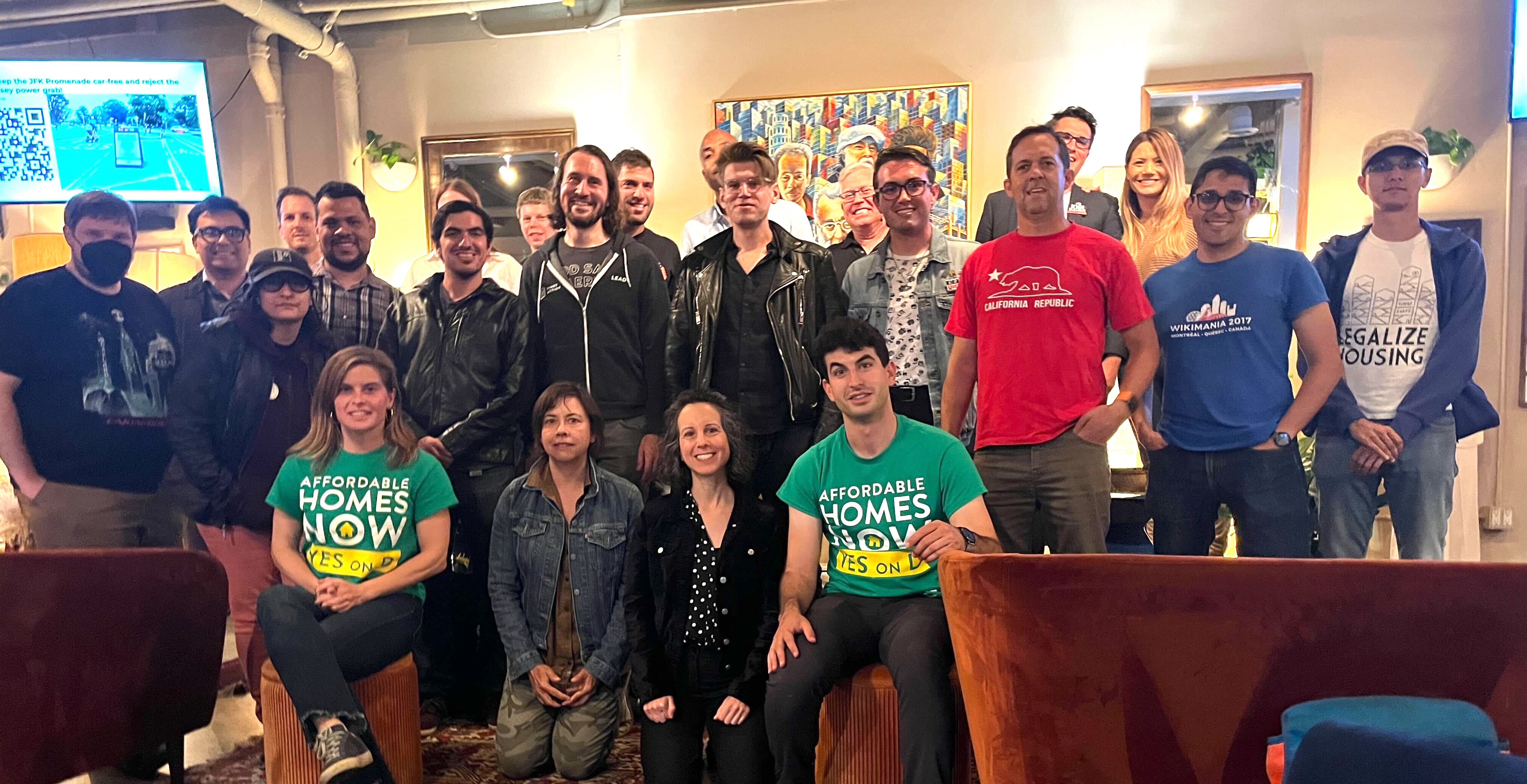 Attendees to our September 2022 SF YIMBY General Meeting