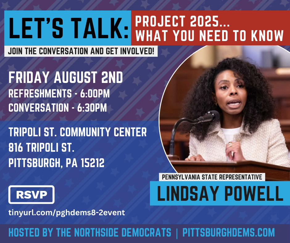 Header image including details for the event (also included in the page) and an image of Lindsay Powell 
