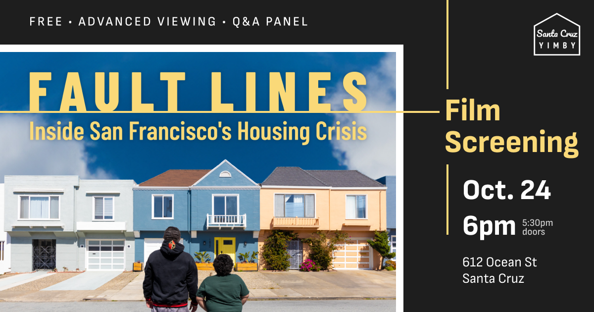 Fault Lines film screening, Oct 24th at 6pm