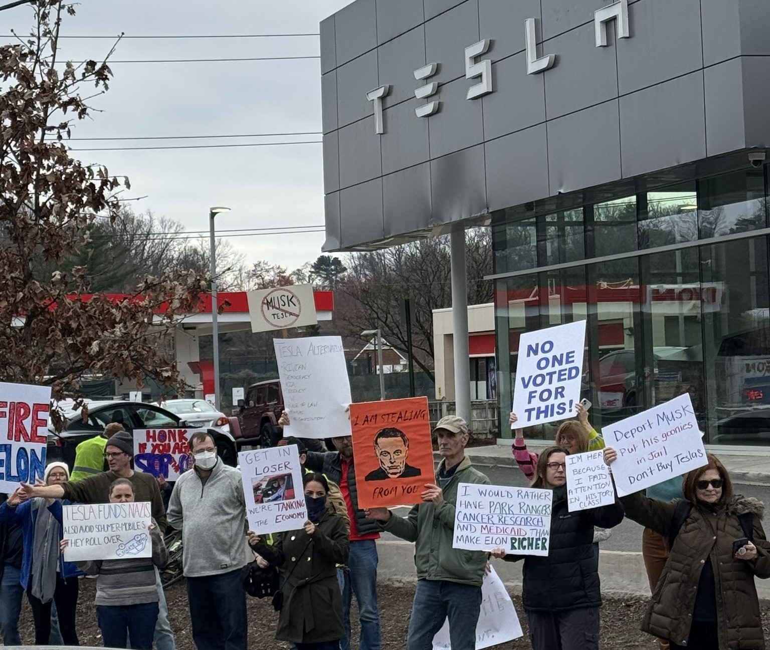 Tesla Takedown Arlington Virginia 
