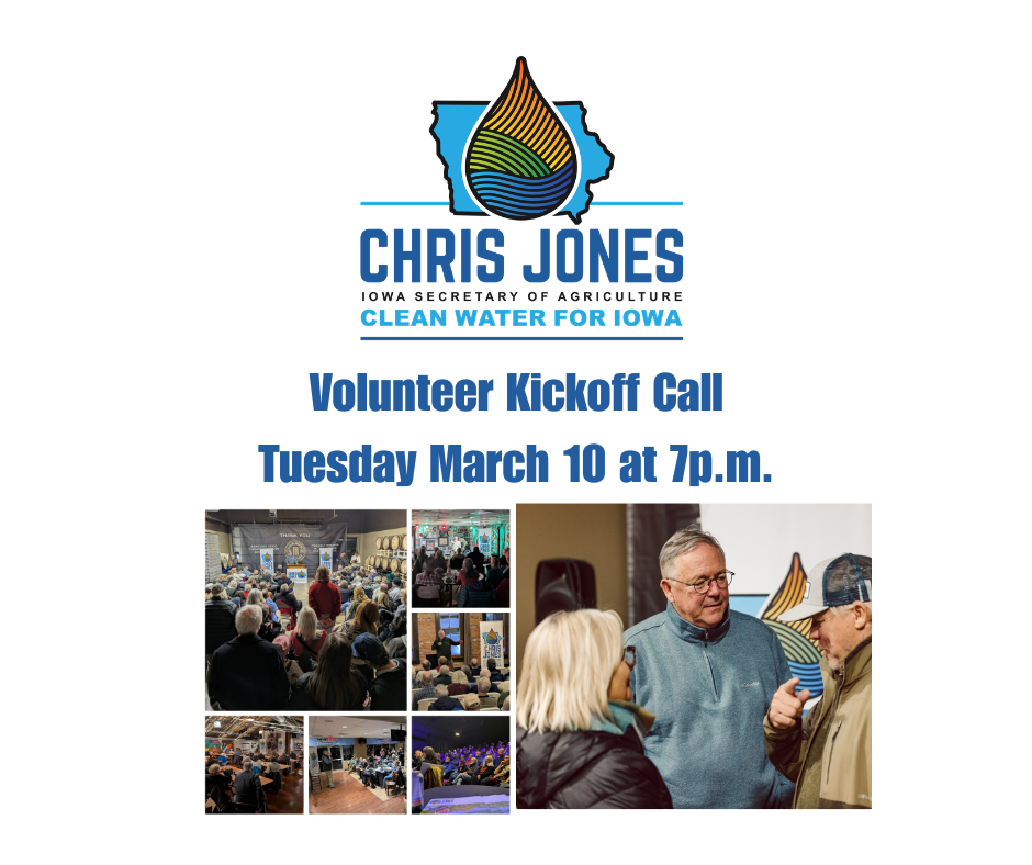 Chris Jones for Secretary of Agriculture - Clean Water for Iowa
