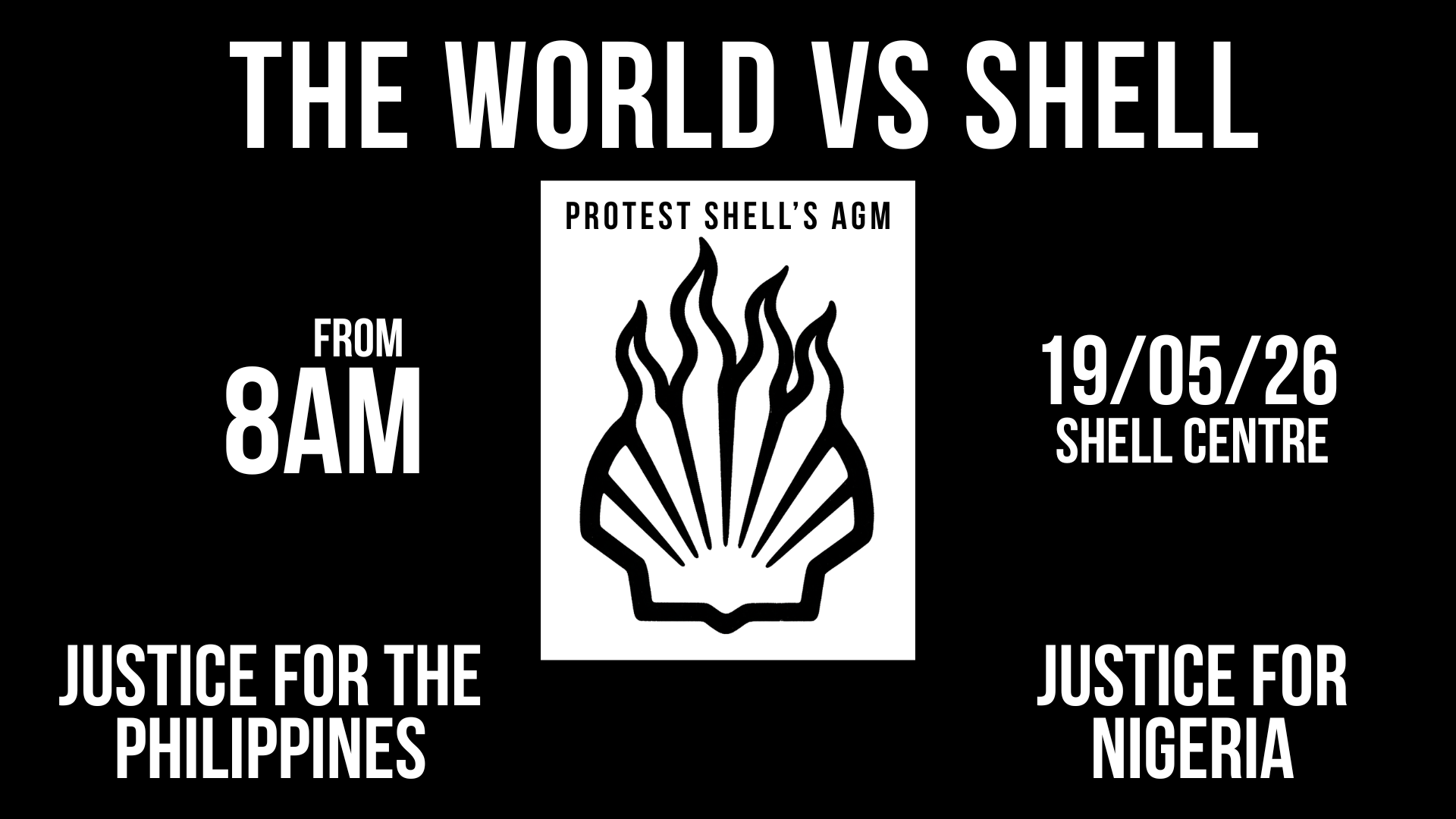 THE WORLD VS SHELL🔥PROTEST SHELL’S AGM - Action Network