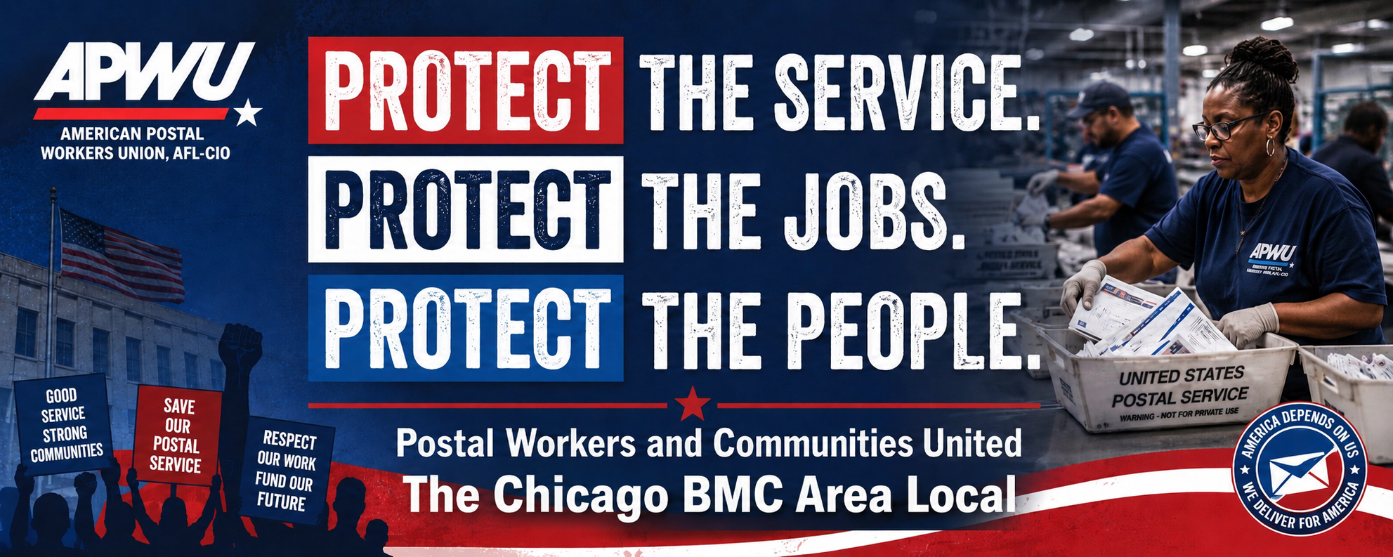 Protect the service. Protect the jobs. Protect the people!