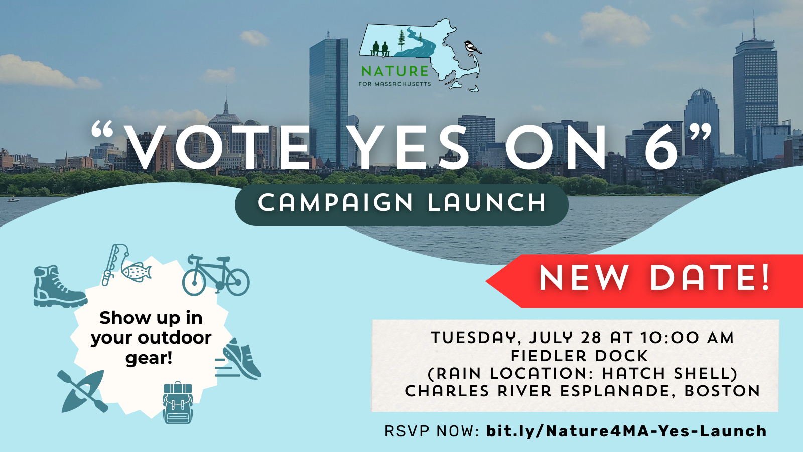 Vote Yes Campaign Launch - New Date