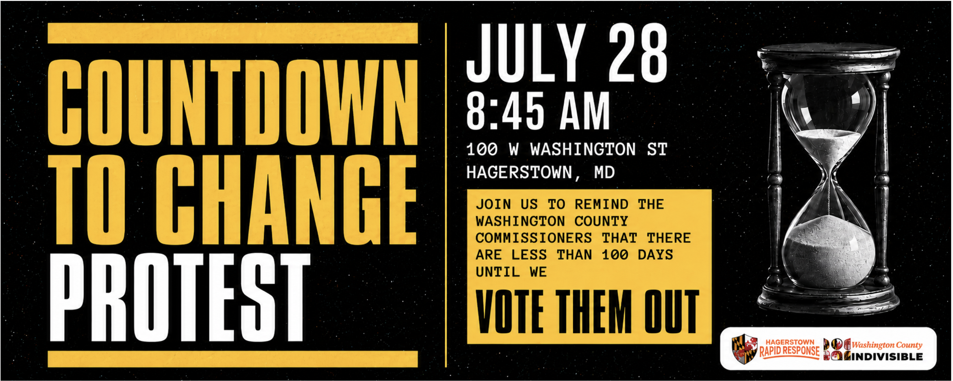 Countdown until we vote them out hour glass featured image 845