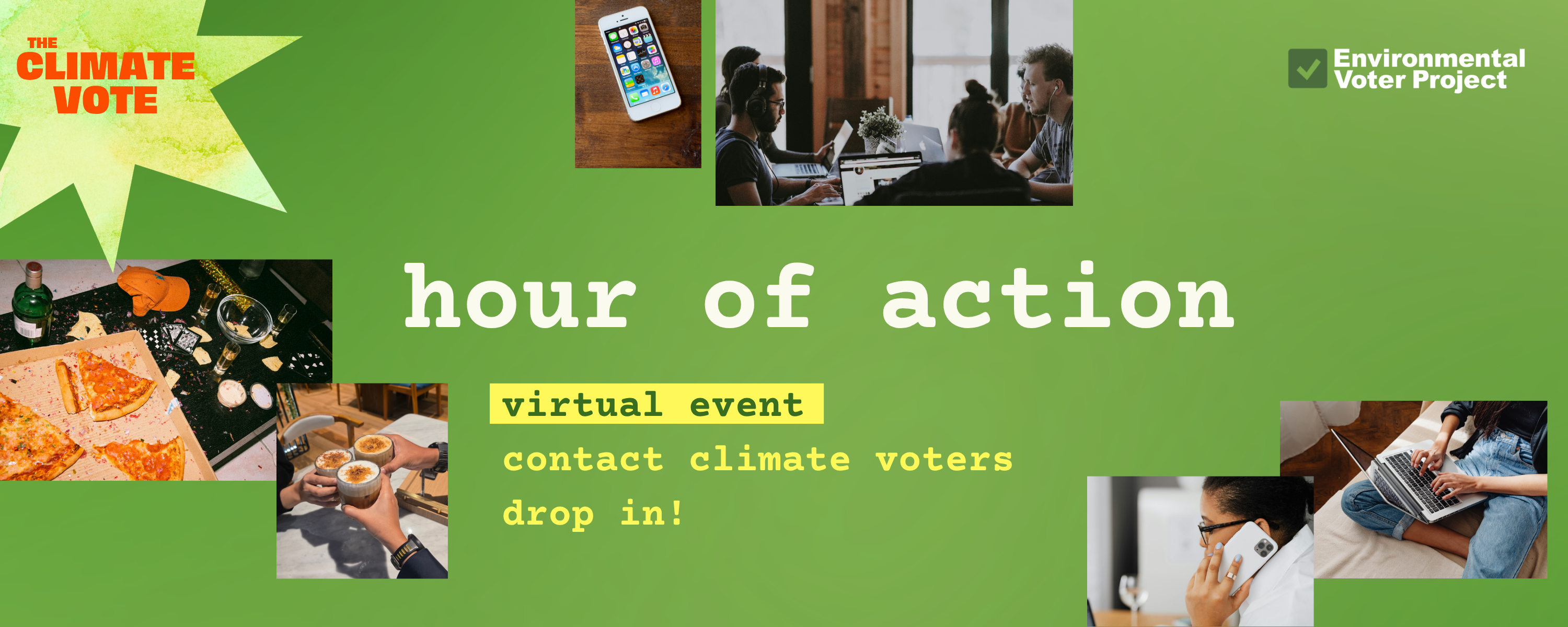 Climate Vote Virtual Event Banner