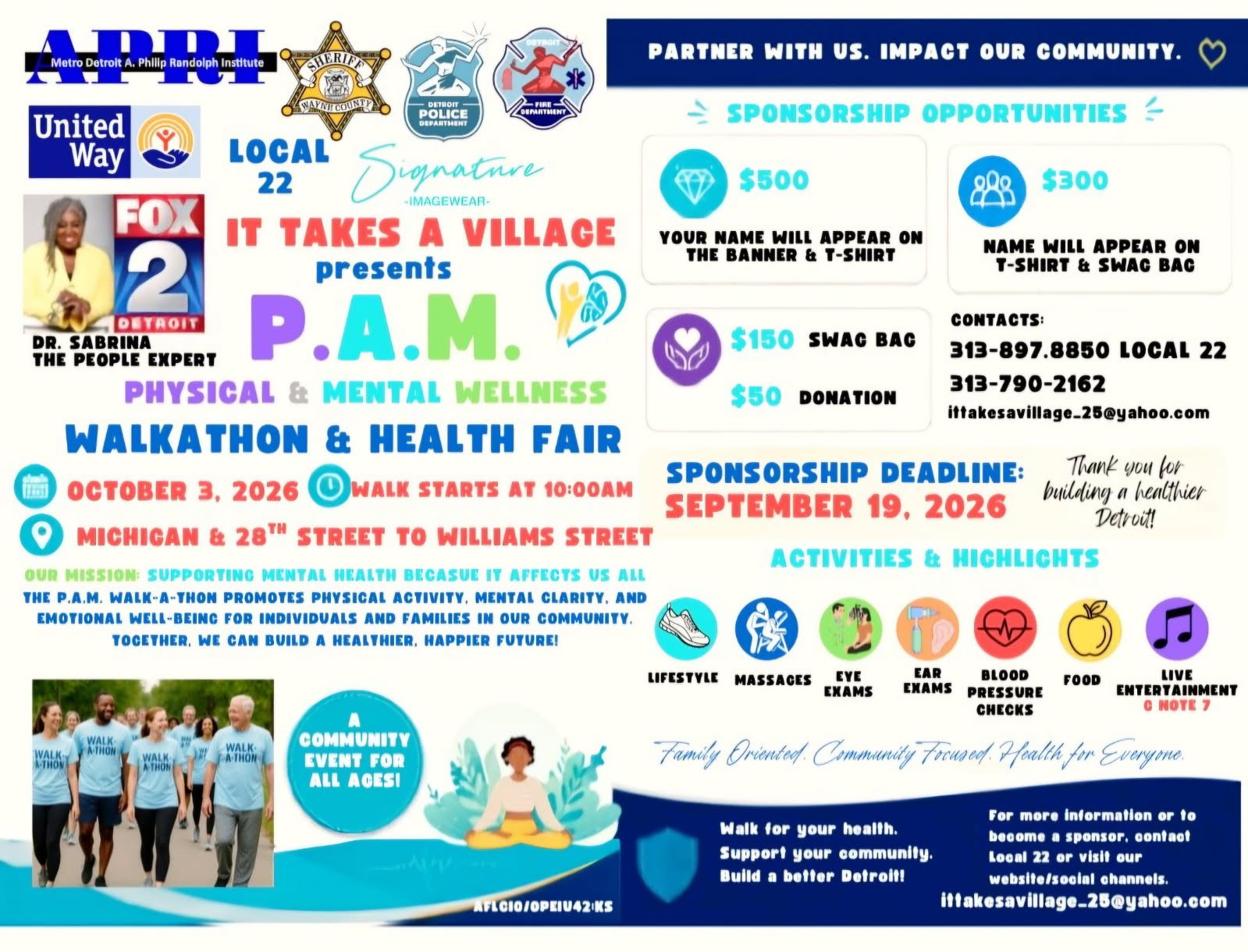 PAM-Wellness-Walkathon