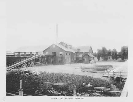 image of an Oshkosh saw mill