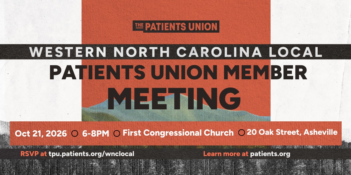 WNC Local Patients Union Member Meeting 