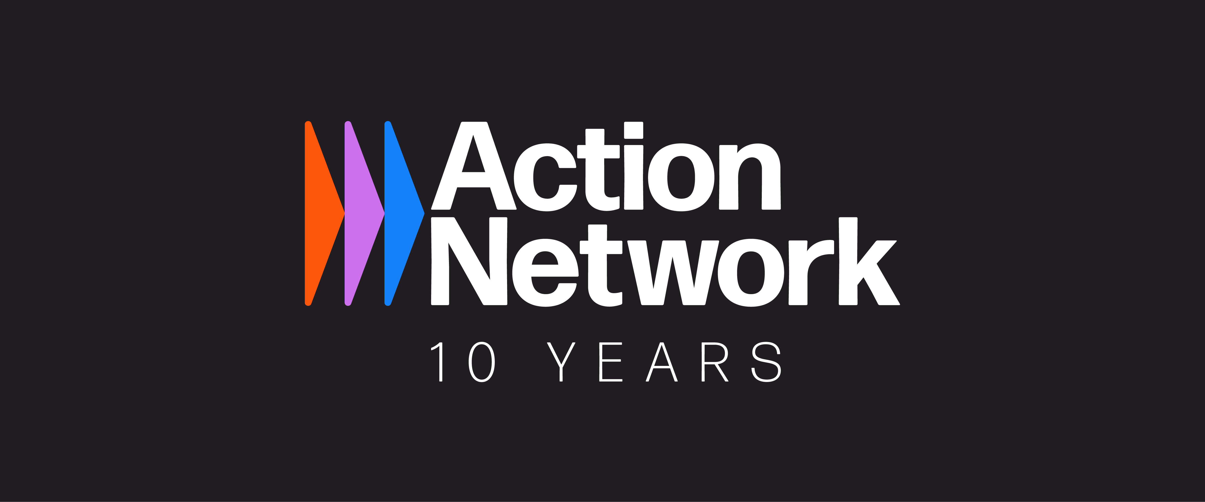 10 year anniversary banner.