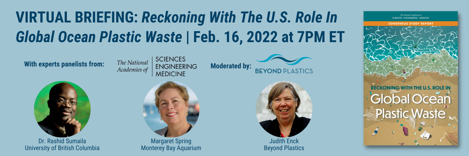 Join the free virtual briefing by the NAS on Weds, February 16, 2022 at 7 PM ET