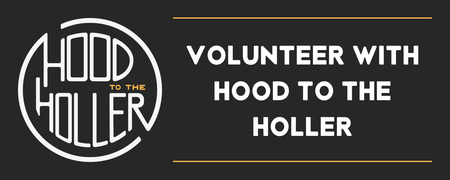 Volunteer with Hood to the Holler