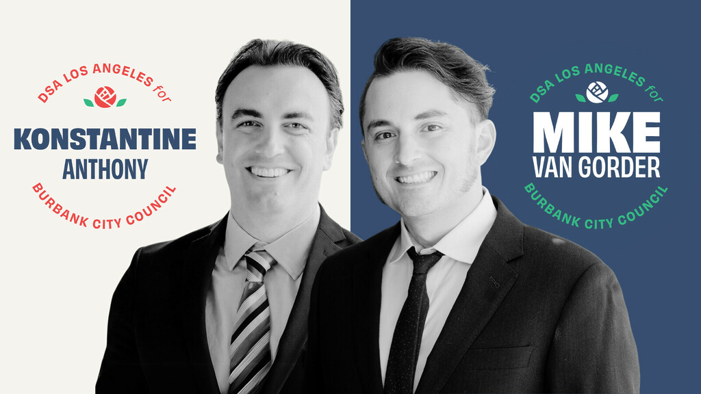 Konstantine Anthony and Mike Van Gorder for Burbank City Council