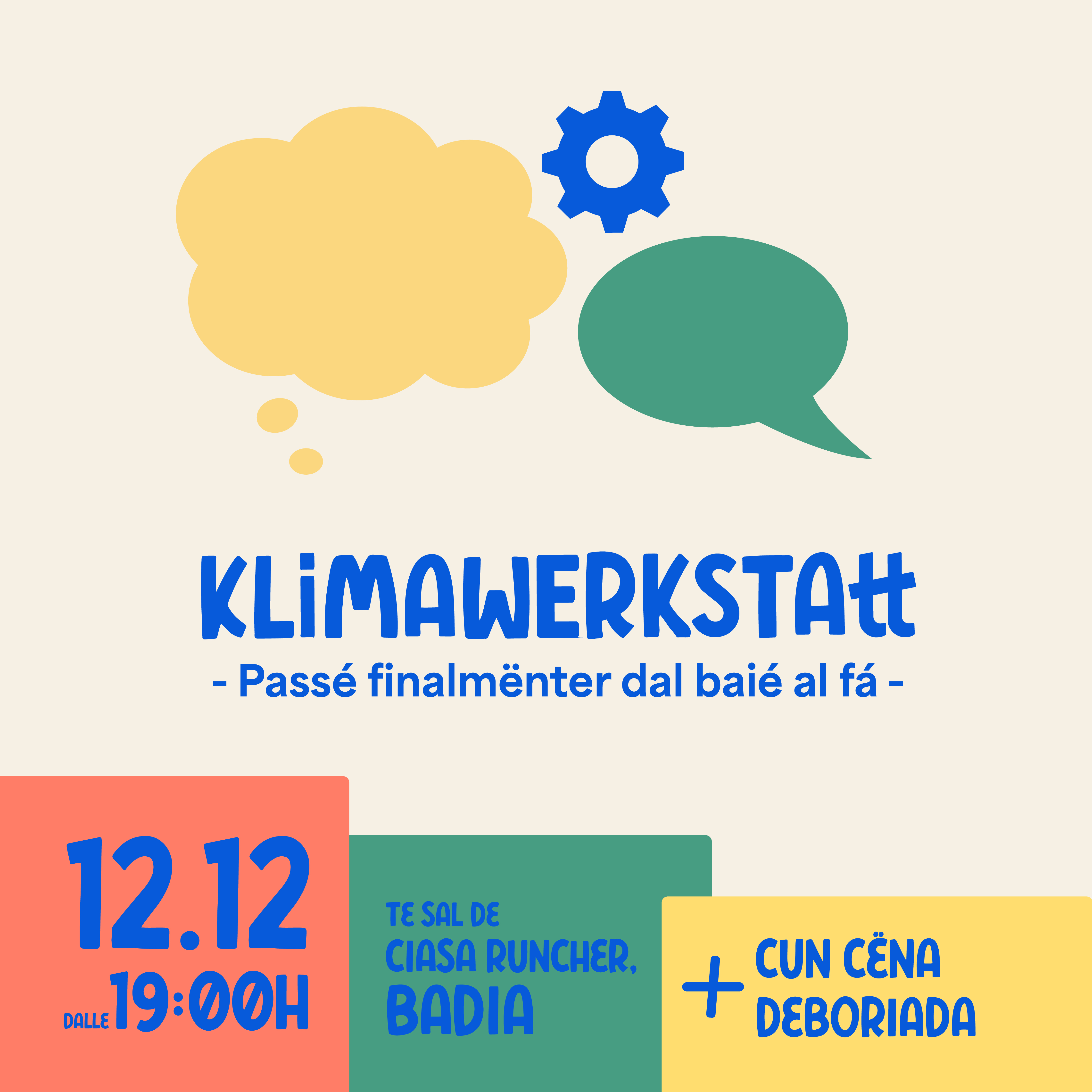 Klimawerkstatt Banner