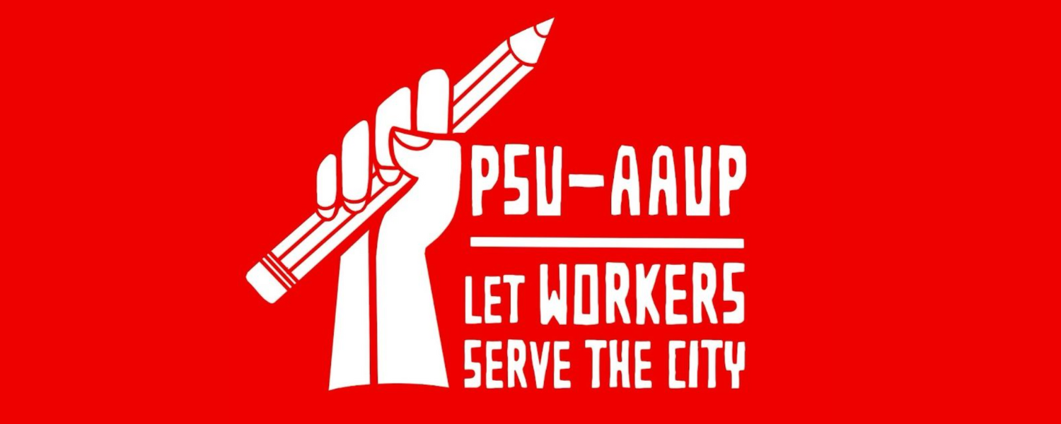 PSU-AAUP Let Workers Serve the City