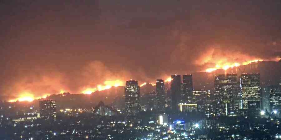 Photo of January 2025 California wildfires