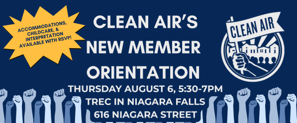 Clean Air’s New Member Orientation