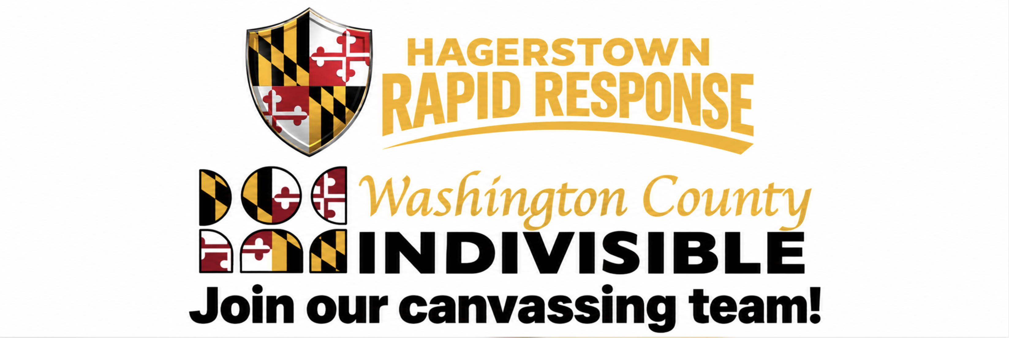 Hagerstown Rapid Response Canvassing team