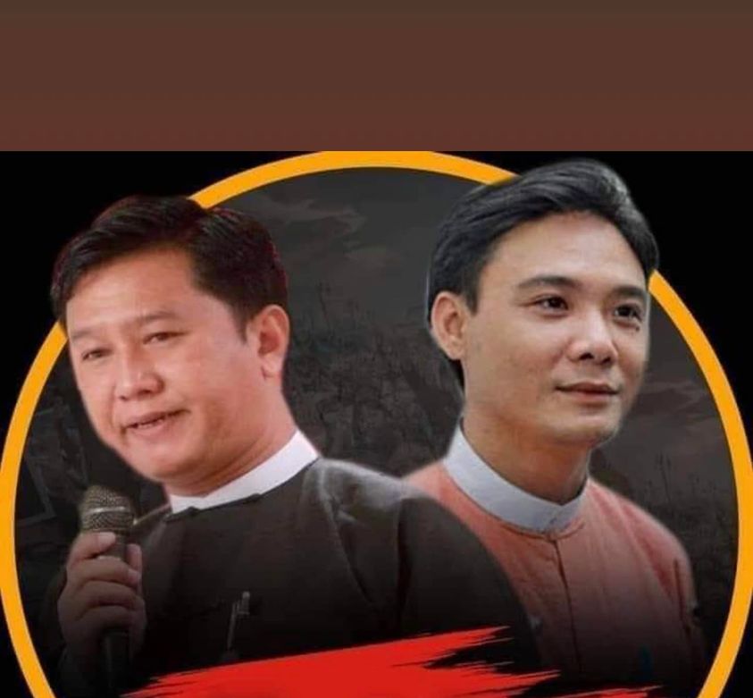 Ko Jimmy and Phyo Zeya Thaw
