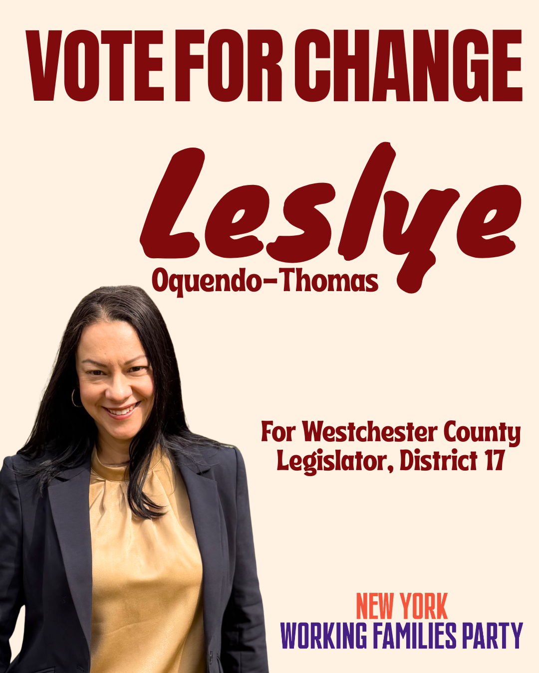 Leslye For Westchester, Leslye