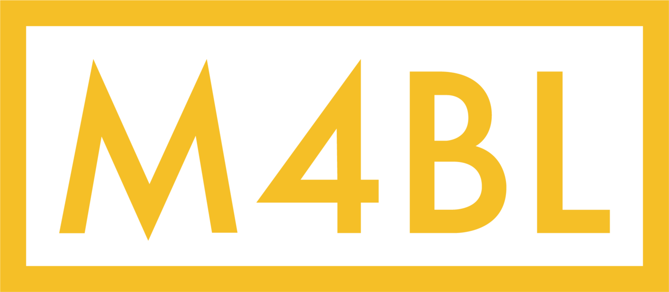 Yellow M4BL Logo