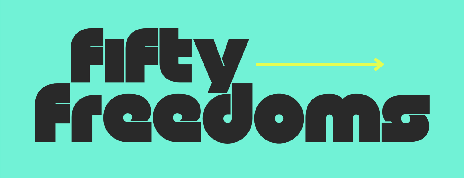Fifty Freedoms logo