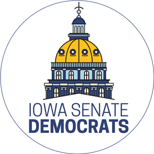 Iowa Senate Democrats map logo