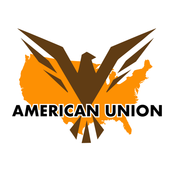 A phoenix rises up over America