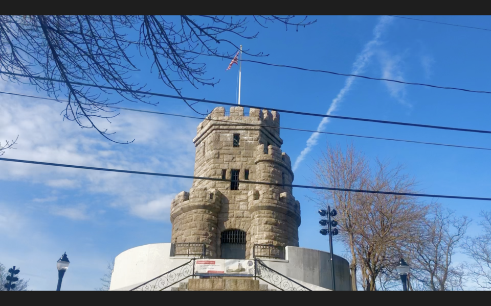 Prospect hill tower under blue sky