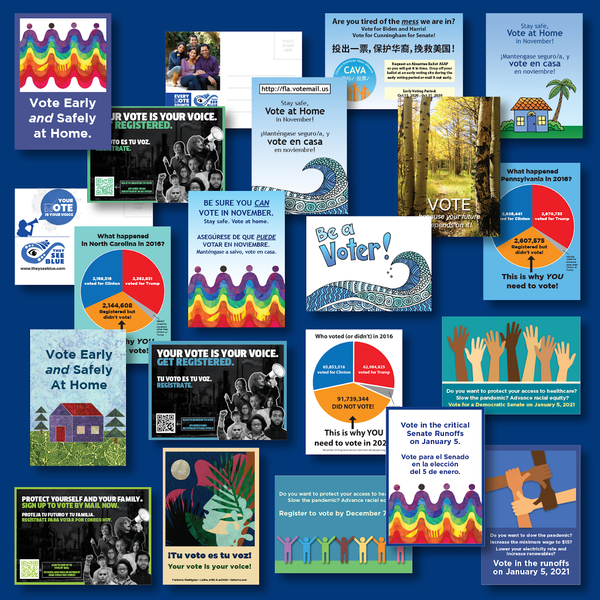 Blue Wave Postcards Movement