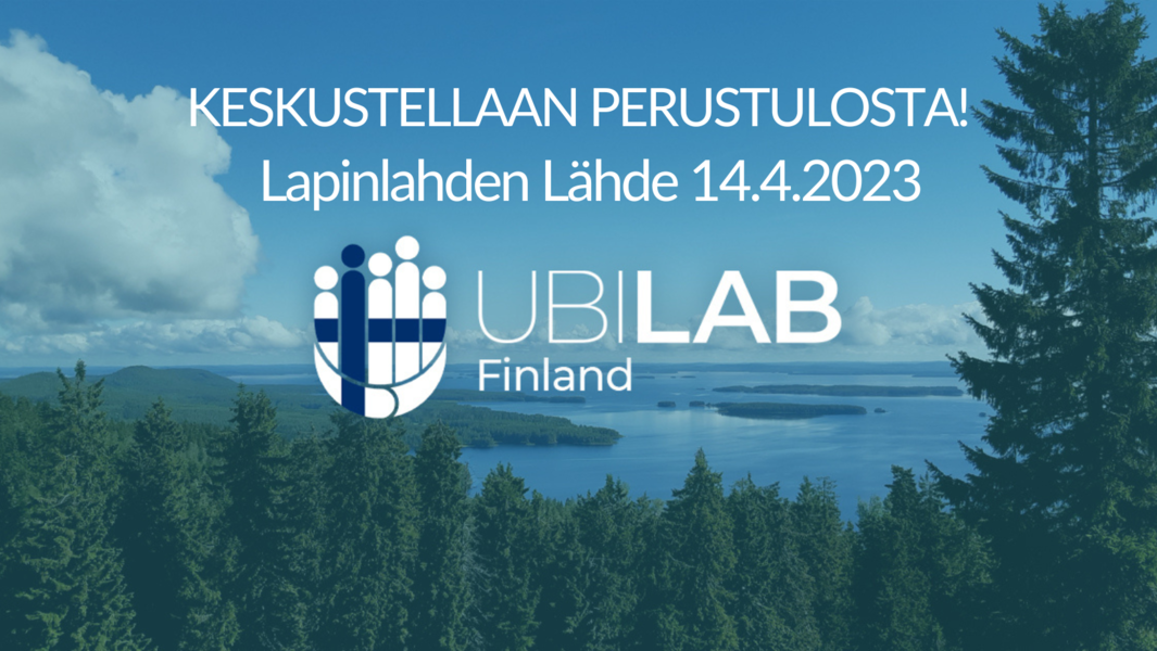 The banner of UBI Lab Finland