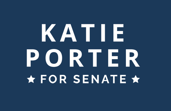 Katie Porter for Senate logo