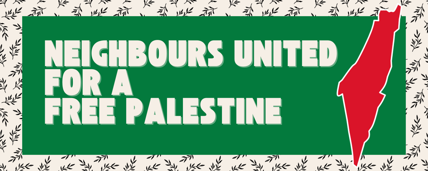 Neighbours united for a free Palestine