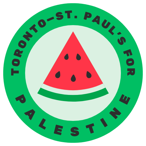 Toronto-St. Paul’s 4 Palestine
