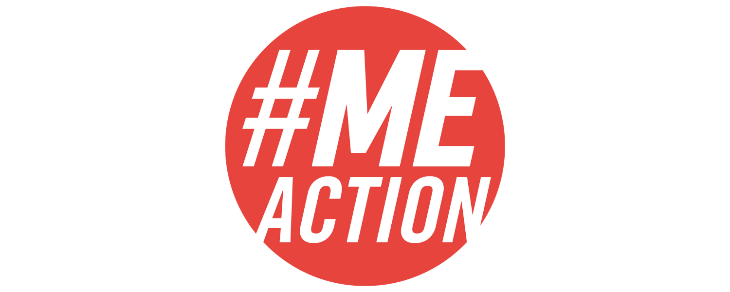 #MEAction logo in red