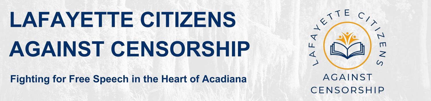 Logo for Lafayette Citizens Against Censorship