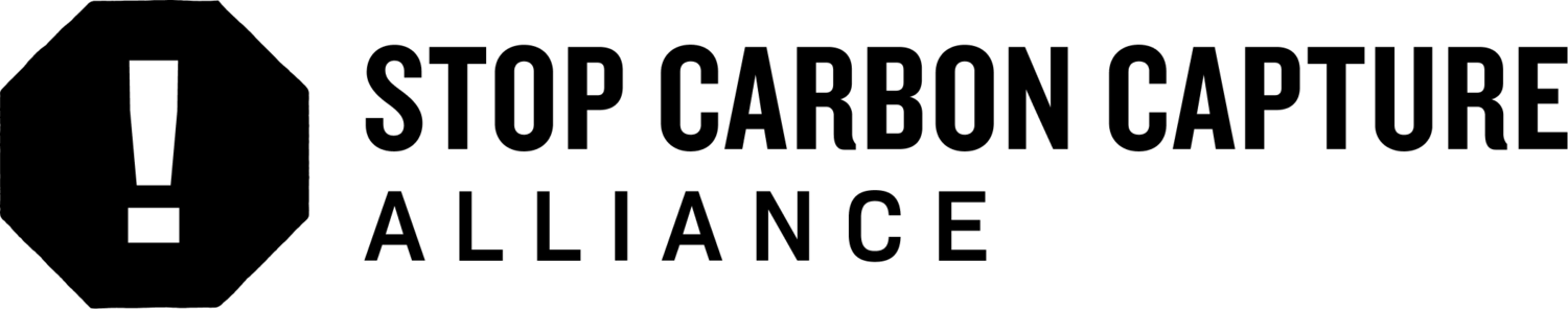 Stop Carbon Capture Alliance Logo