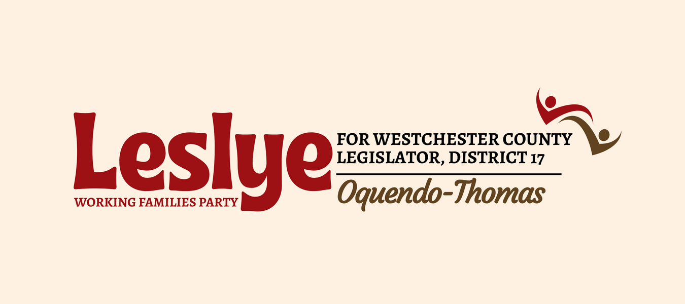 Leslye For Westchester Logo and Banner