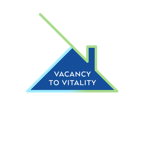 smart images of mountains in green and blue with text Vacancy to Vitality