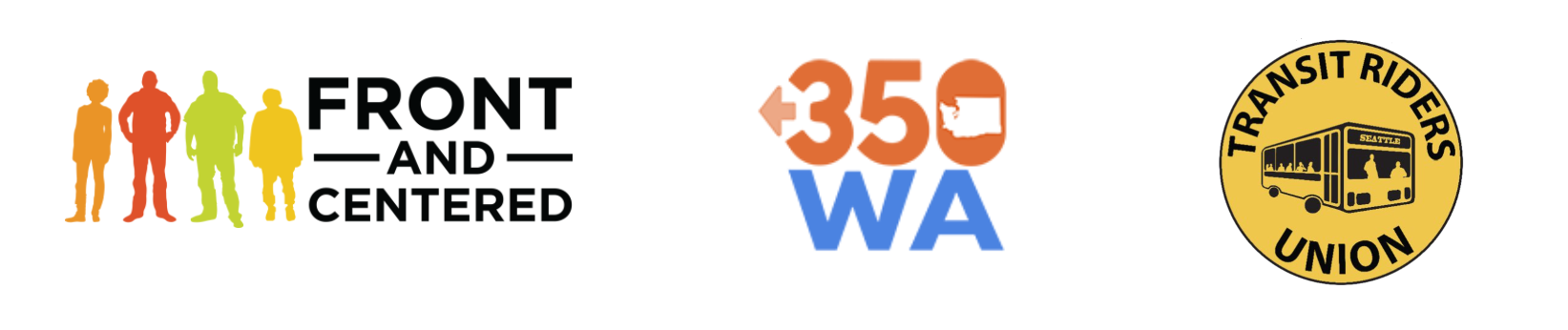 Front and Centered, 350 Washington, Transit Riders Union