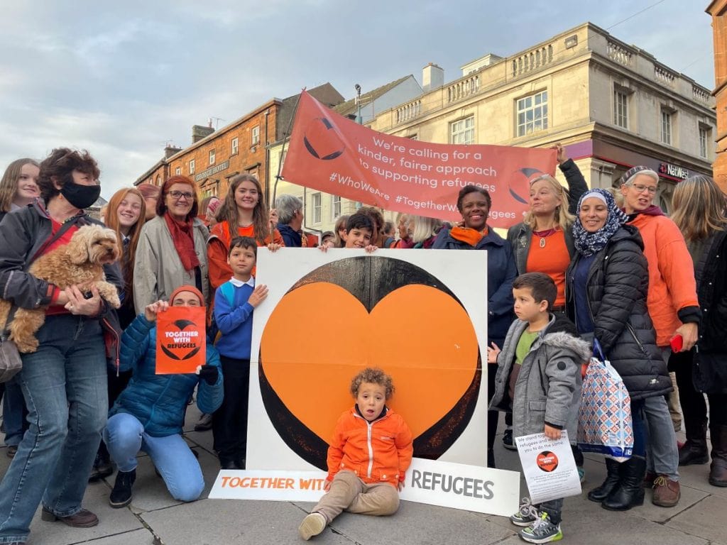 #RefugeesWelcome #TogetherWithRefugees